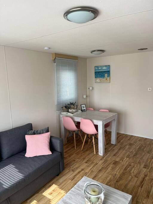 Chalet + Tiny House Nabij Strand Petten Dış mekan fotoğraf