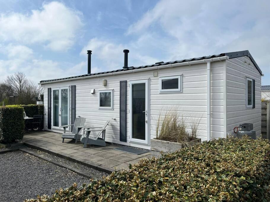 Chalet + Tiny House Nabij Strand Petten Dış mekan fotoğraf