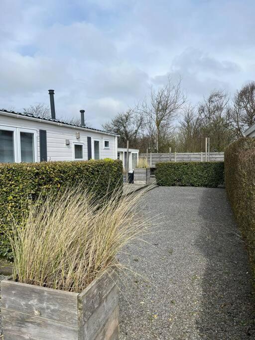 Chalet + Tiny House Nabij Strand Petten Dış mekan fotoğraf