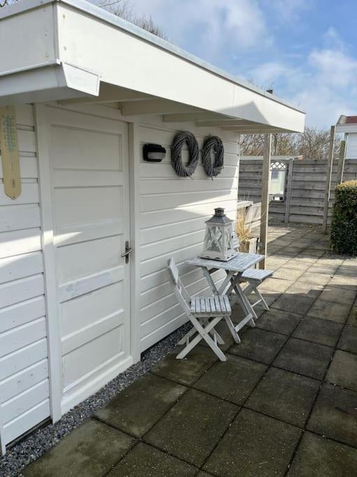 Chalet + Tiny House Nabij Strand Petten Dış mekan fotoğraf