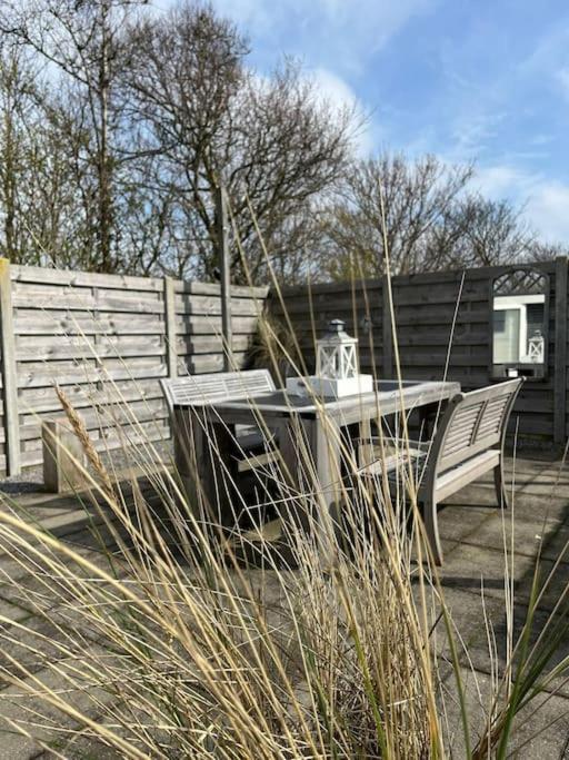 Chalet + Tiny House Nabij Strand Petten Dış mekan fotoğraf